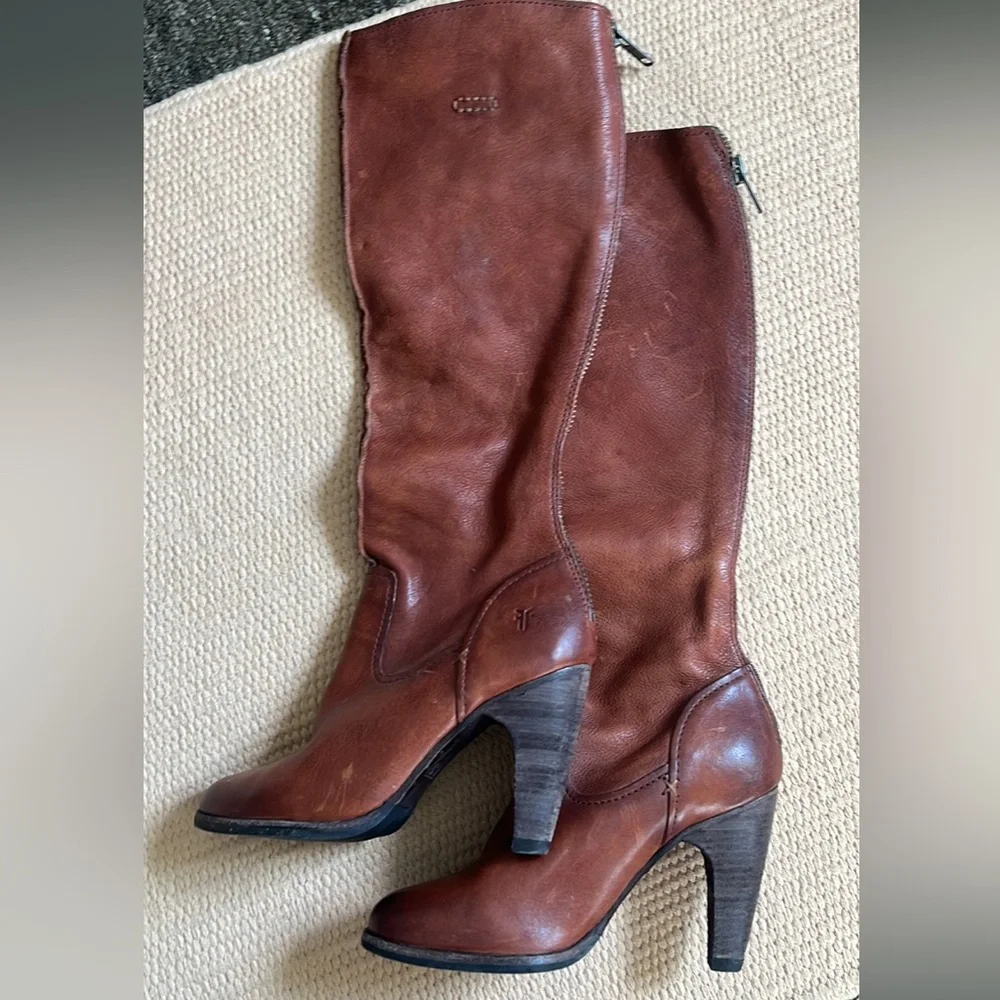 FRYE TALL HEELED BOOTS - Picture 10 of 13